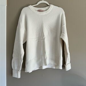 Cozy White Sweater